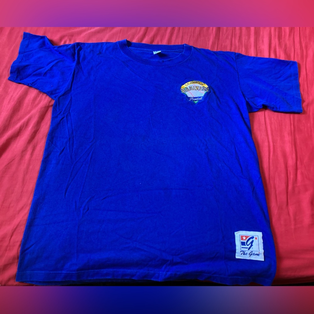 Vintage 90s Seattle mariners single stitched baseball tee